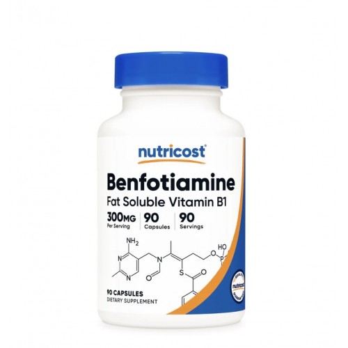 BENFOTIAMINE 300 MG от Nutricost – 30 капсули